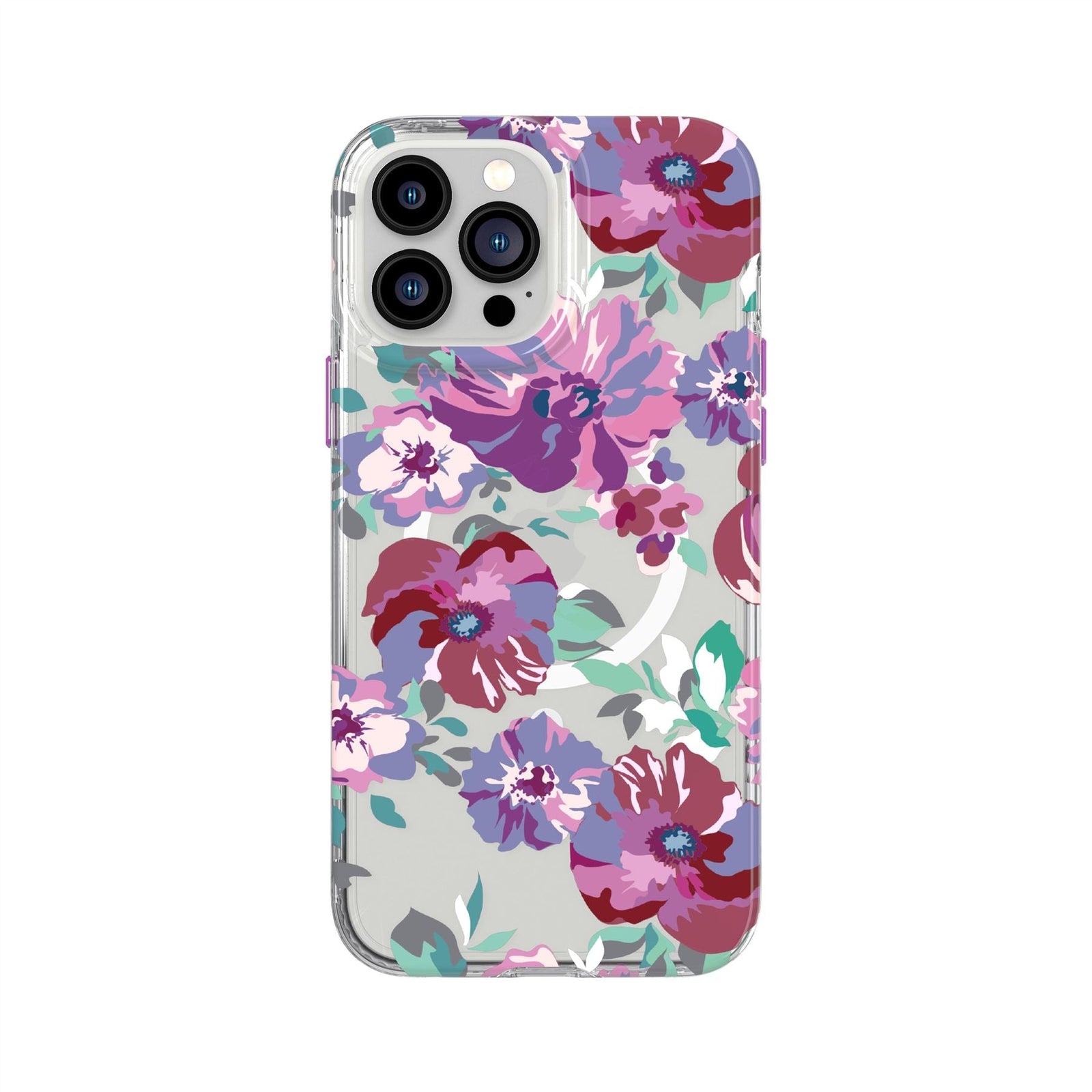 EvoArt - Apple iPhone 13 Pro Max Case MagSafe® Compatible - Purple Anemone