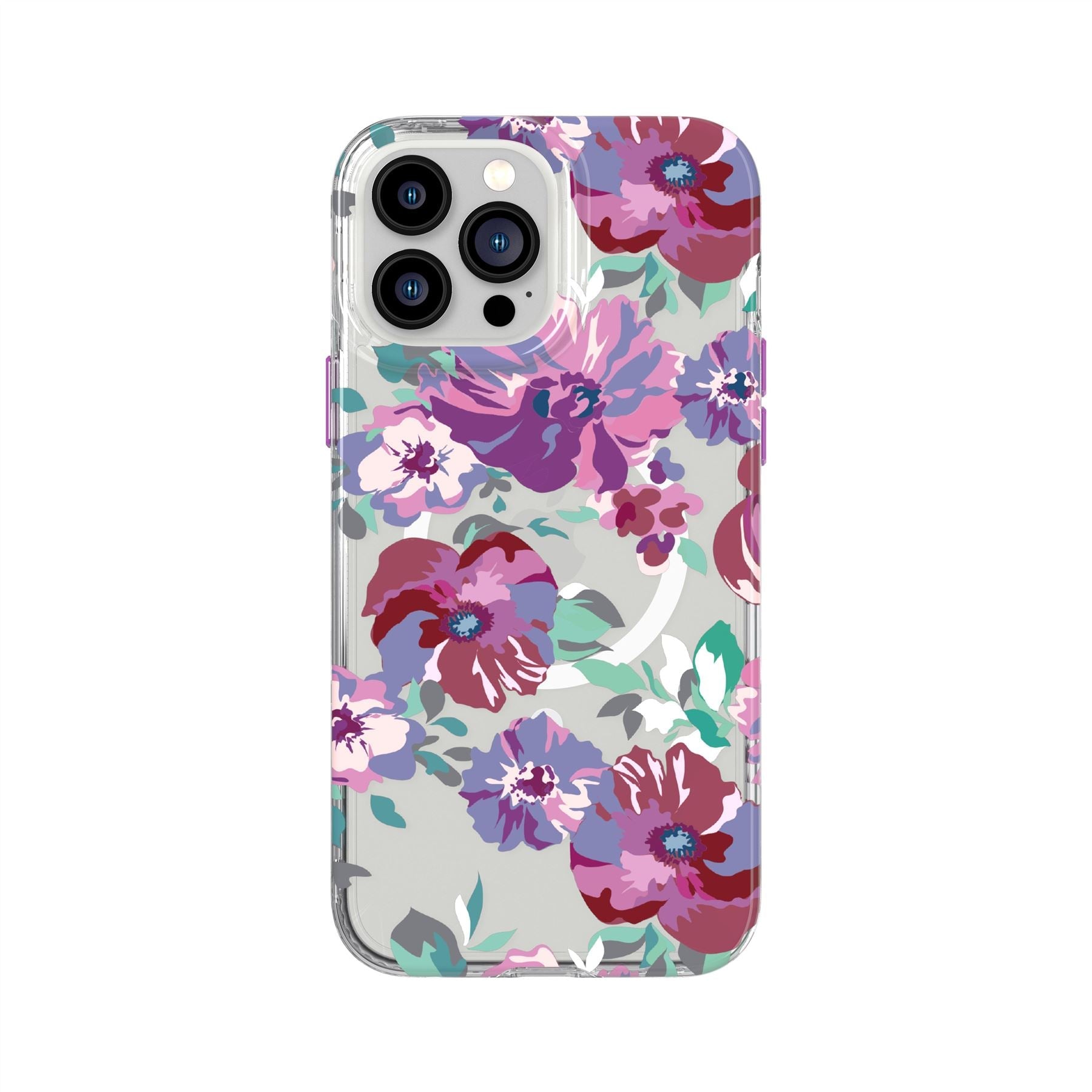 EvoArt - Apple iPhone 13 Pro Max Case MagSafe® Compatible - Purple Anemone