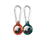EvoPop - Apple AirTag Case Bundle (x2) - Tangerine and Verdigris