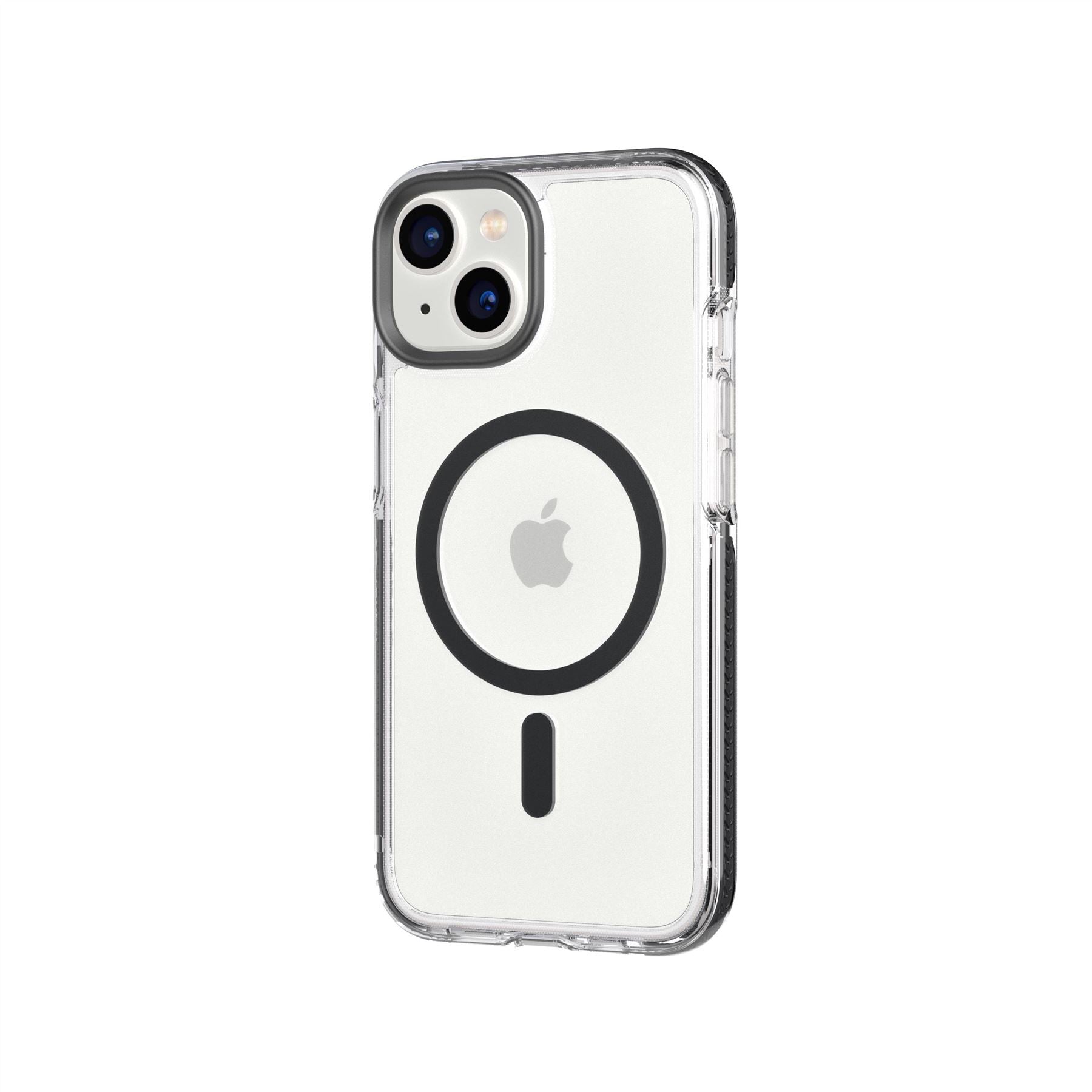 EvoCrystal - Apple iPhone 16e/14 Case MagSafe® Compatible - Graphite Black