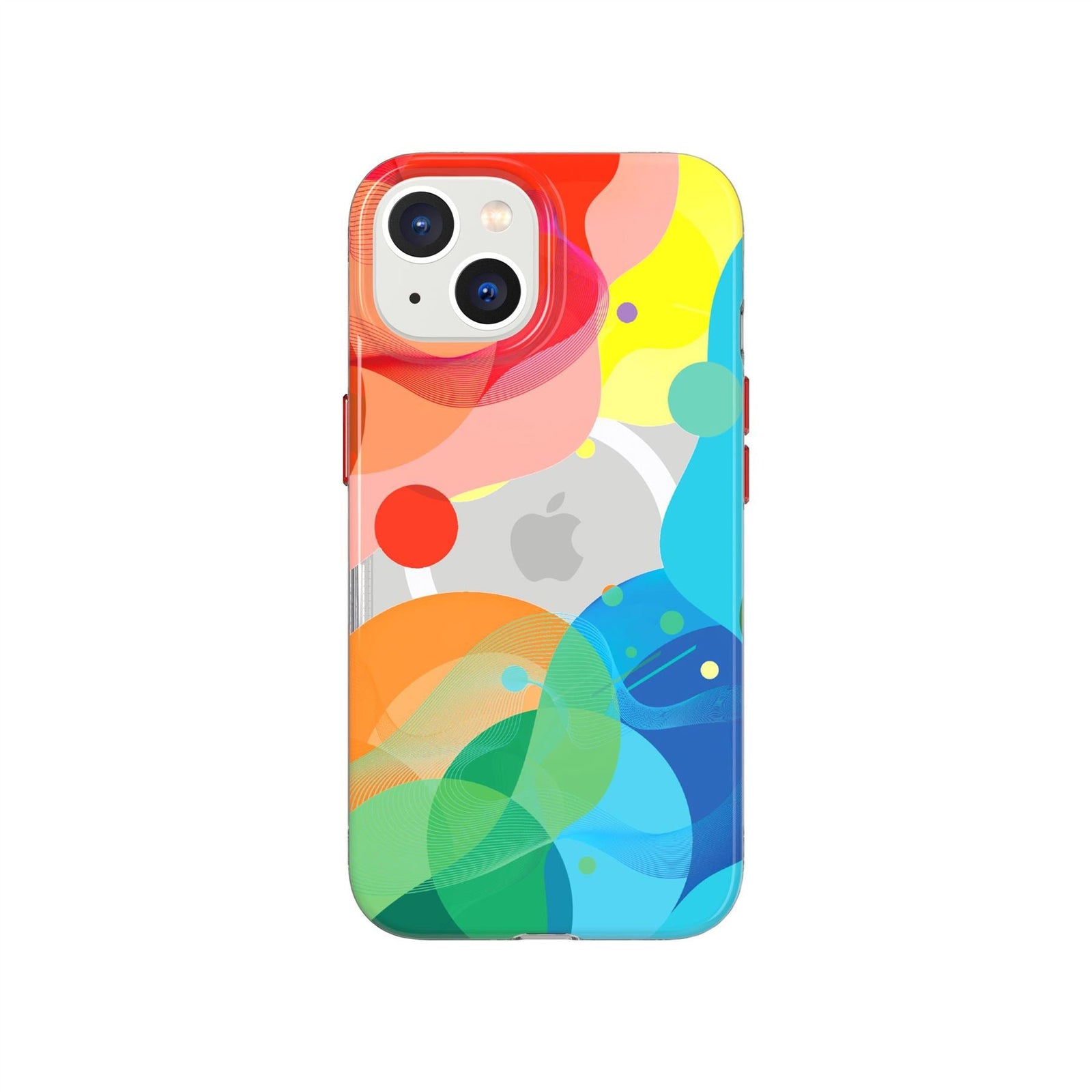 EvoArt - Apple iPhone 16e/14 Case MagSafe® Compatible - Bubble Bounce