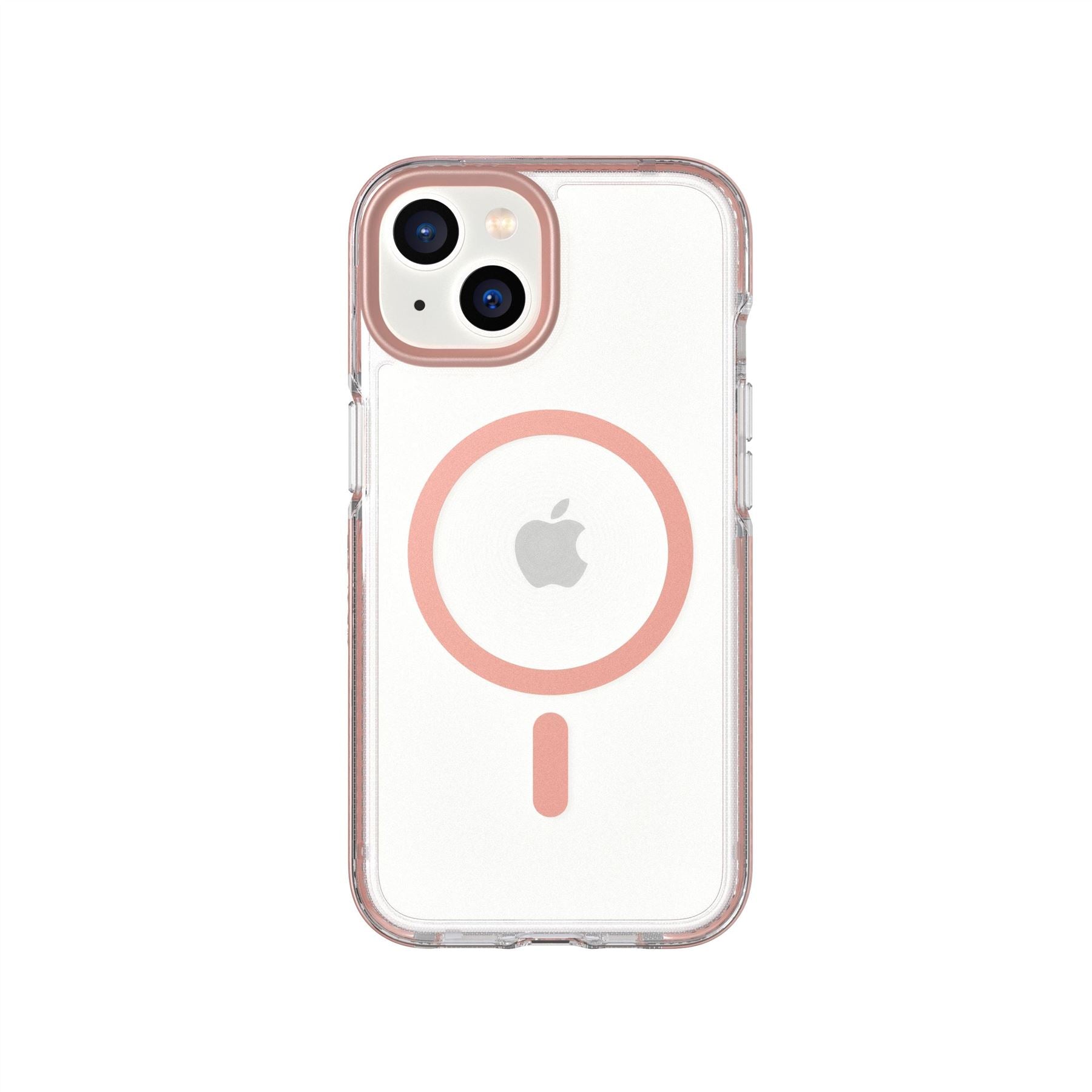 EvoCrystal - Apple iPhone 16e/14 Case MagSafe® Compatible - Rose Gold