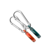 EvoPop - Apple AirTag Case Bundle (x2) - Tangerine and Verdigris