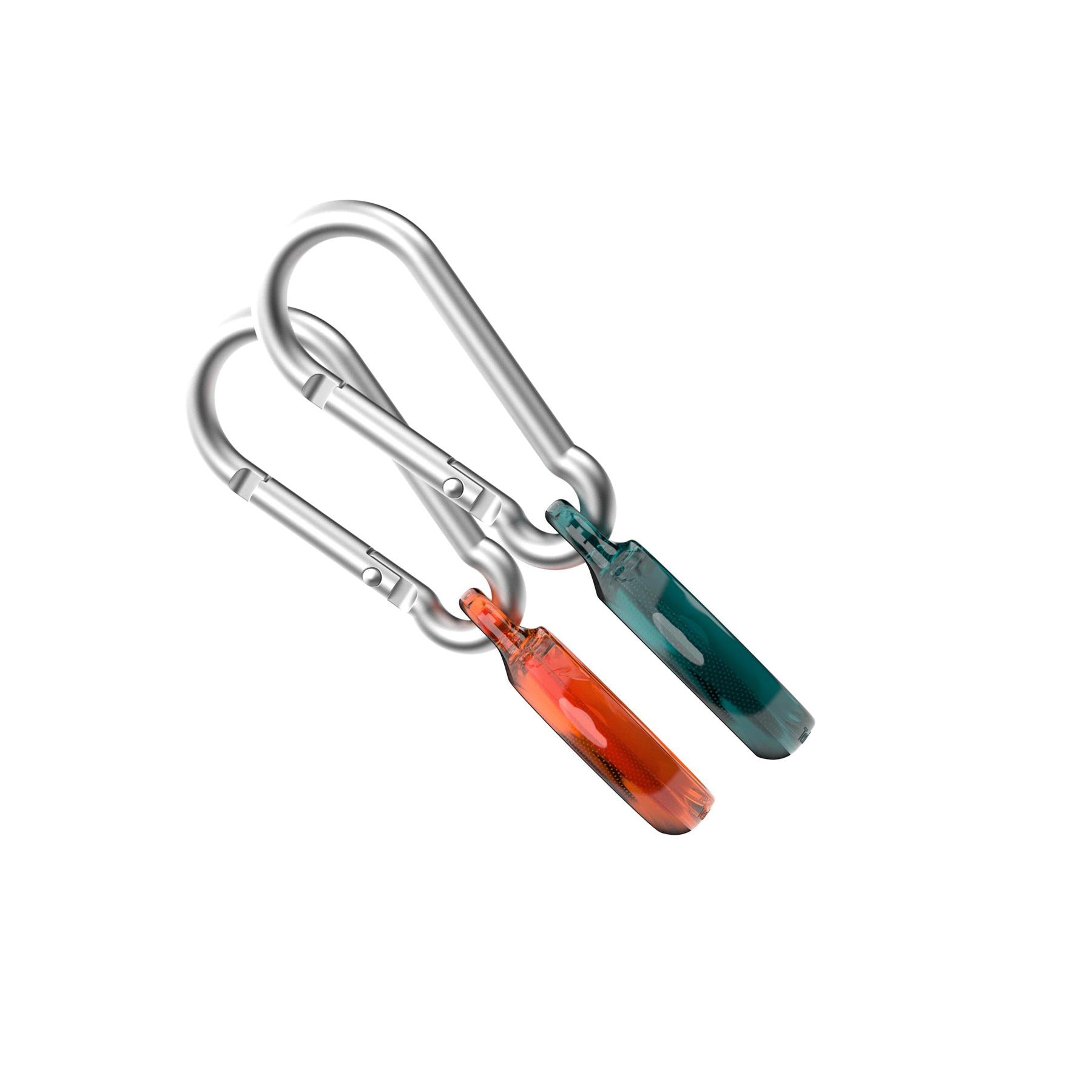 EvoPop - Apple AirTag Case Bundle (x2) - Tangerine and Verdigris