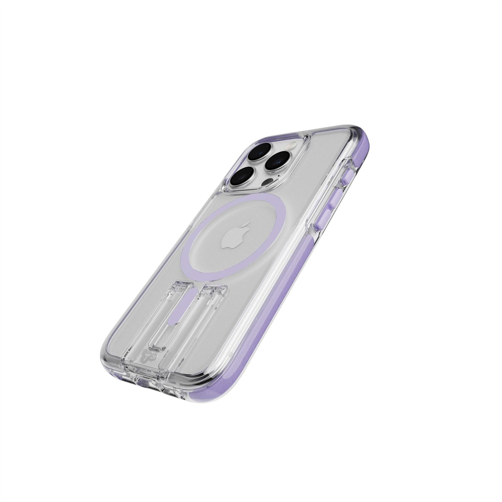 EvoCrystal Kick - Apple iPhone 15 Pro Case MagSafe® Compatible - Lilac