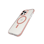 EvoCrystal - Apple iPhone 14 Pro Max Case MagSafe® Compatible - Rose Gold