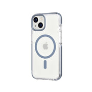 EvoCrystal - Apple iPhone 16e/14 Case MagSafe® Compatible - Steel Blue
