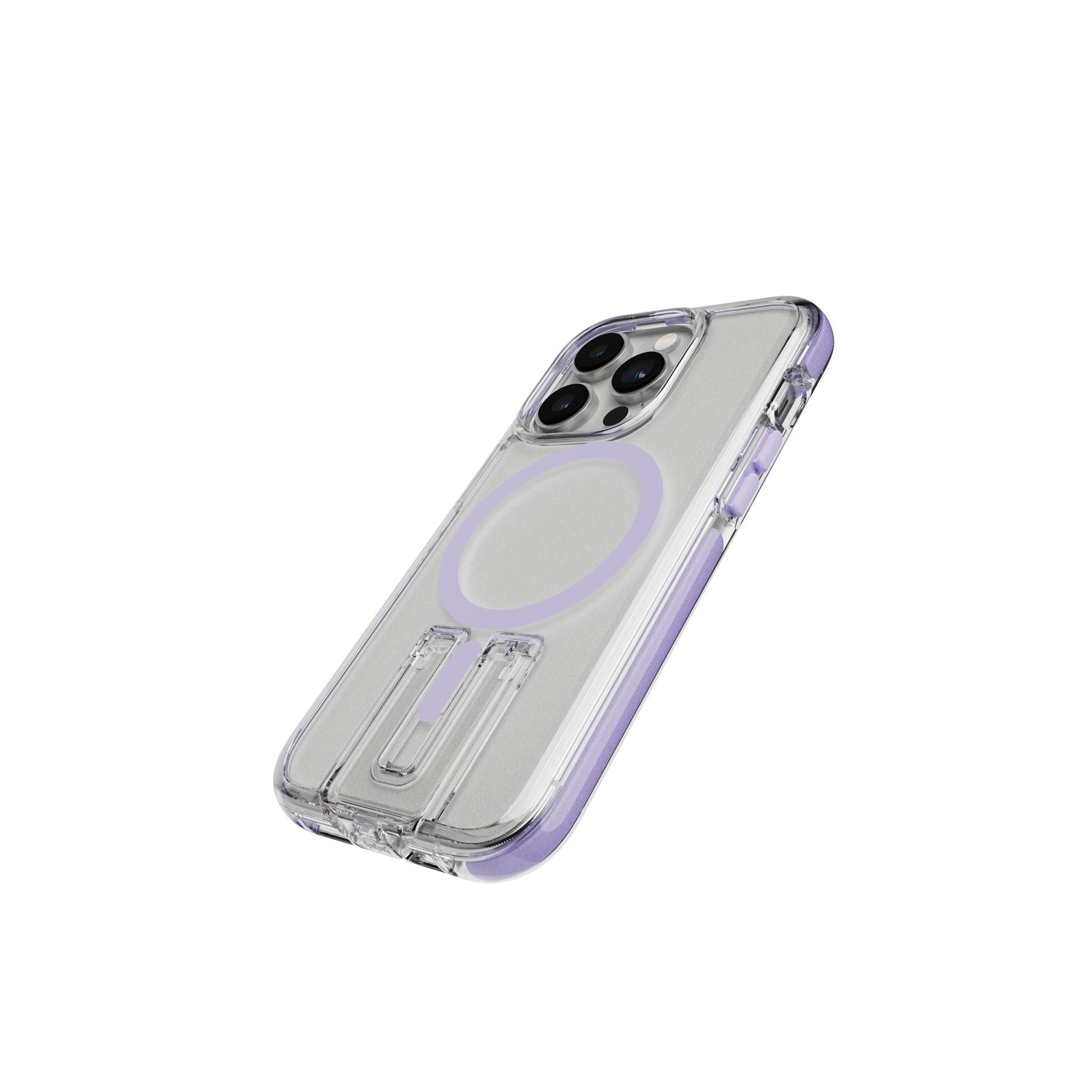 EvoCrystal Kick - Apple iPhone 14 Pro Case MagSafe® Compatible - Lilac