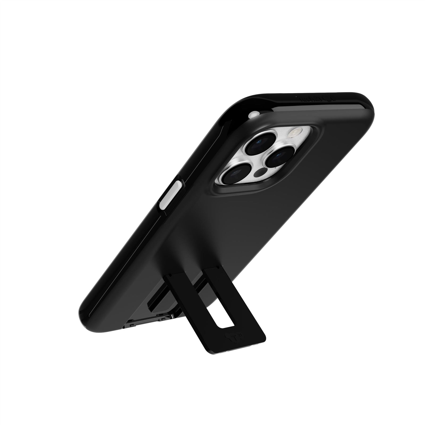 EvoCrystal Kick - Apple iPhone 15 Pro Max Case MagSafe® Compatible - Obsidian Black