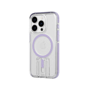 EvoCrystal Kick - Apple iPhone 15 Pro Case MagSafe® Compatible - Lilac