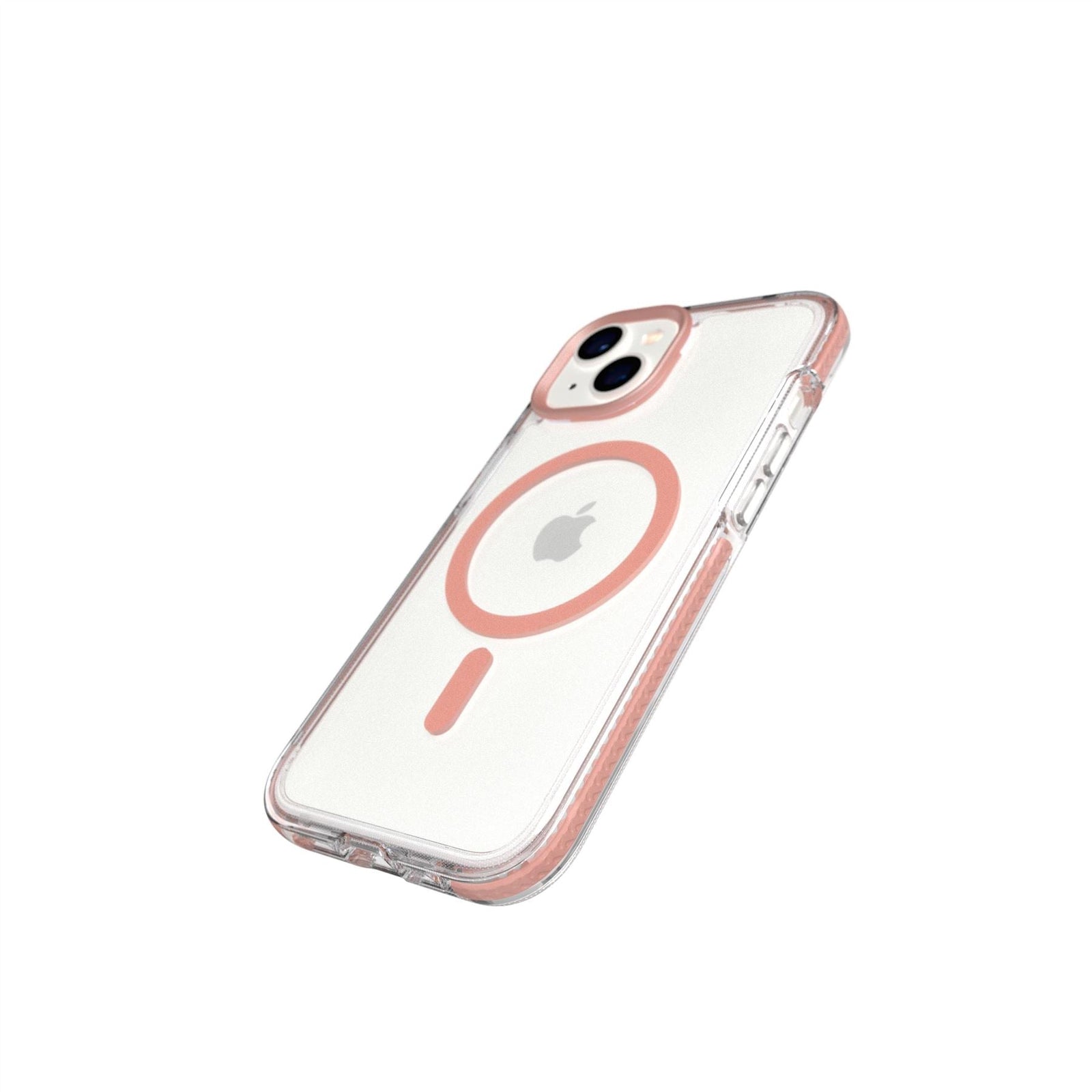 EvoCrystal - Apple iPhone 16e/14 Case MagSafe® Compatible - Rose Gold