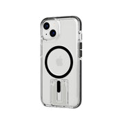 EvoCrystal Kick - Apple iPhone 16e/14 Case MagSafe® Compatible - Clear Black