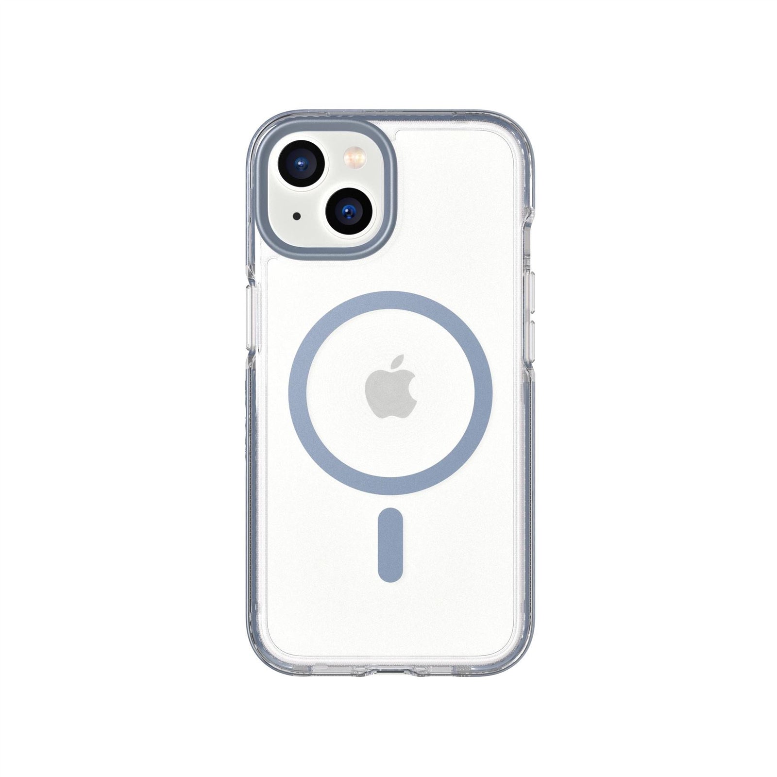 EvoCrystal - Apple iPhone 16e/14 Case MagSafe® Compatible - Steel Blue