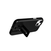 EvoCrystal Kick - Apple iPhone 16e/15 Case MagSafe® Compatible - Obsidian Black
