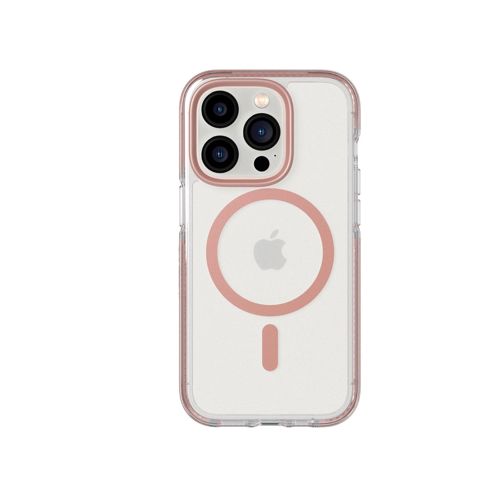 EvoCrystal - Apple iPhone 14 Pro Case MagSafe® Compatible - Rose Gold