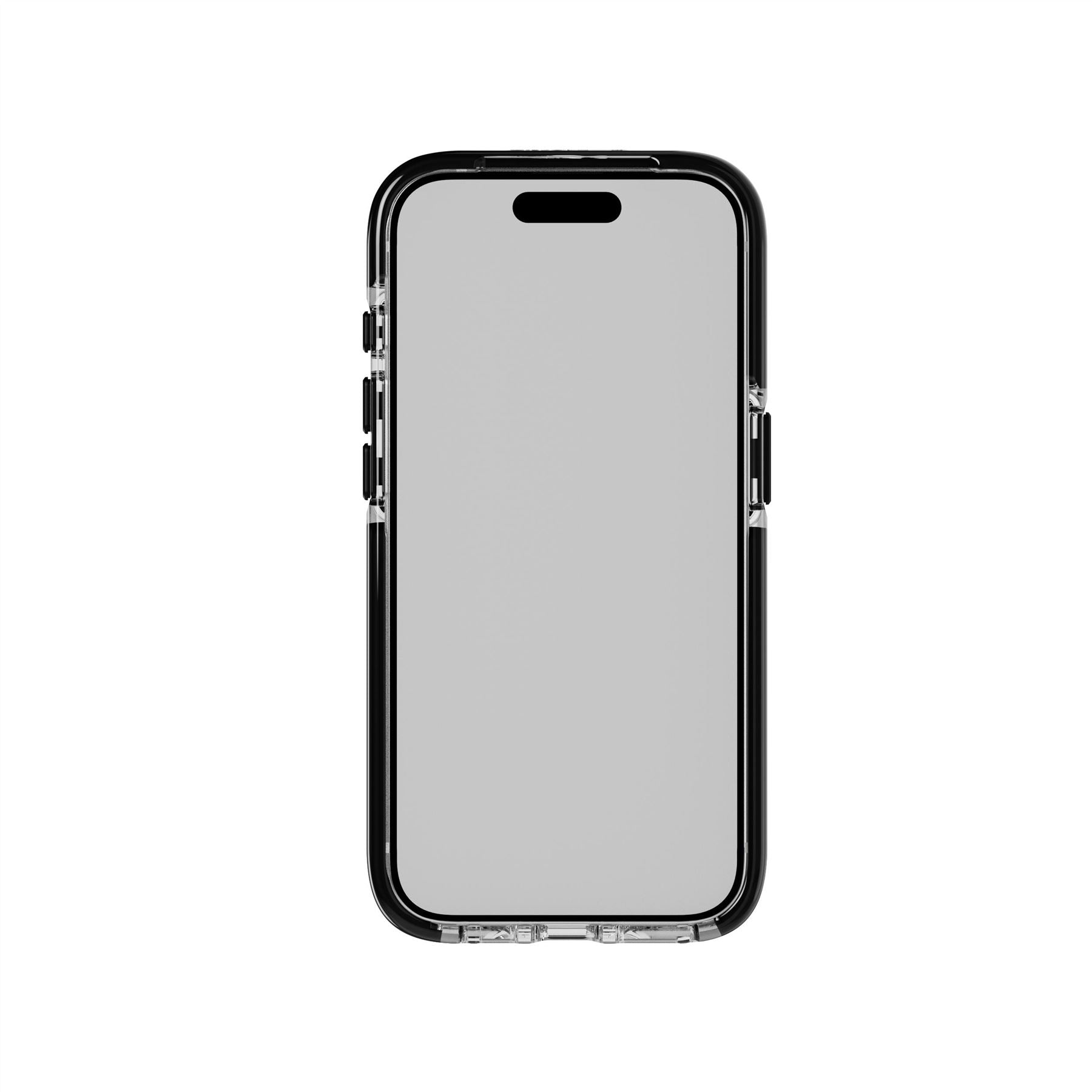 EvoCrystal Kick - Apple iPhone 15 Pro Case MagSafe® Compatible - Clear Black