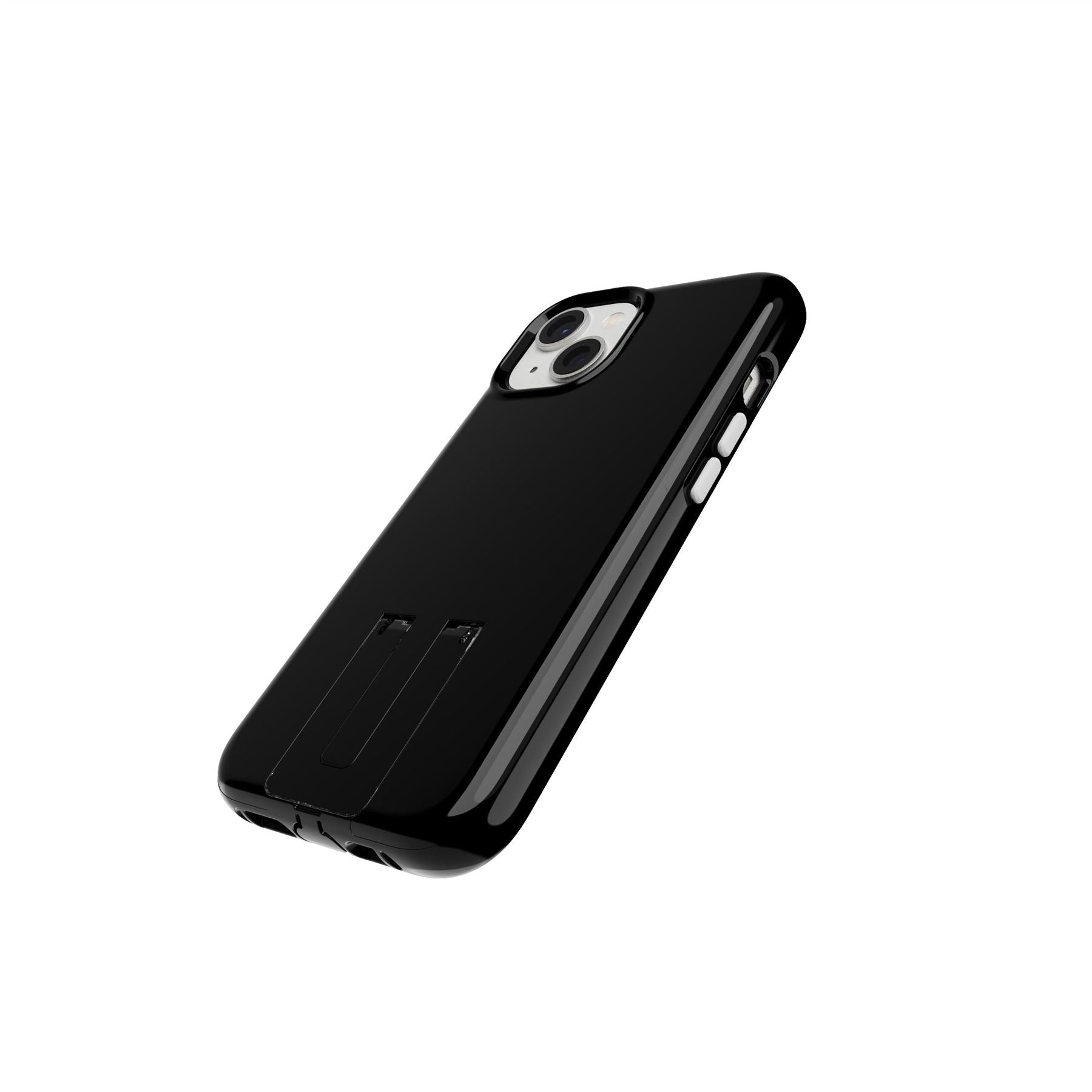 EvoCrystal Kick - Apple iPhone 14 Case MagSafe® Compatible - Obsidian Black