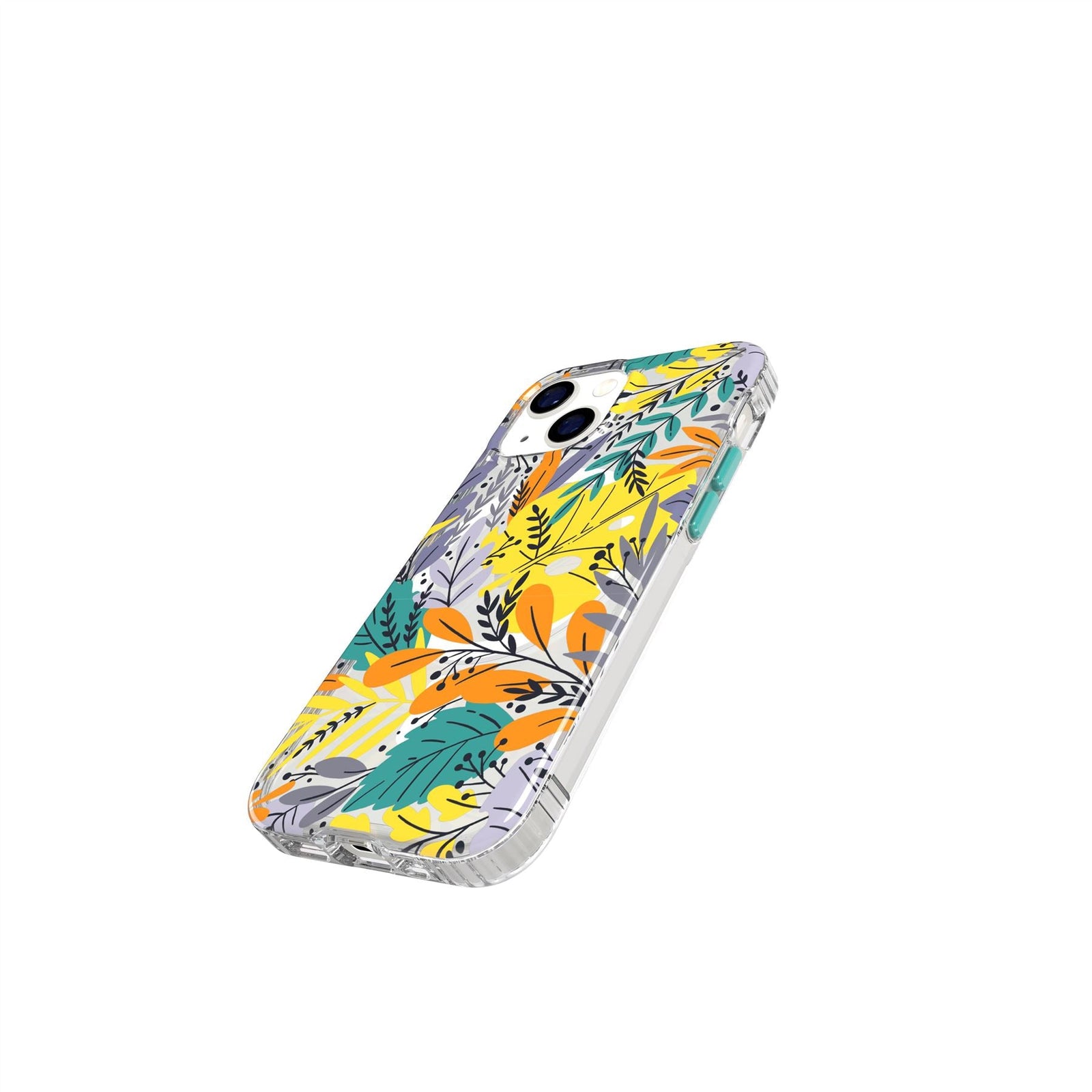 EvoArt - Apple iPhone 13 Mini Case MagSafe® Compatible - Green Leaf