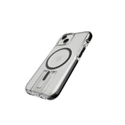 EvoCrystal Kick - Apple iPhone 16e/14 Case MagSafe® Compatible - Clear Black
