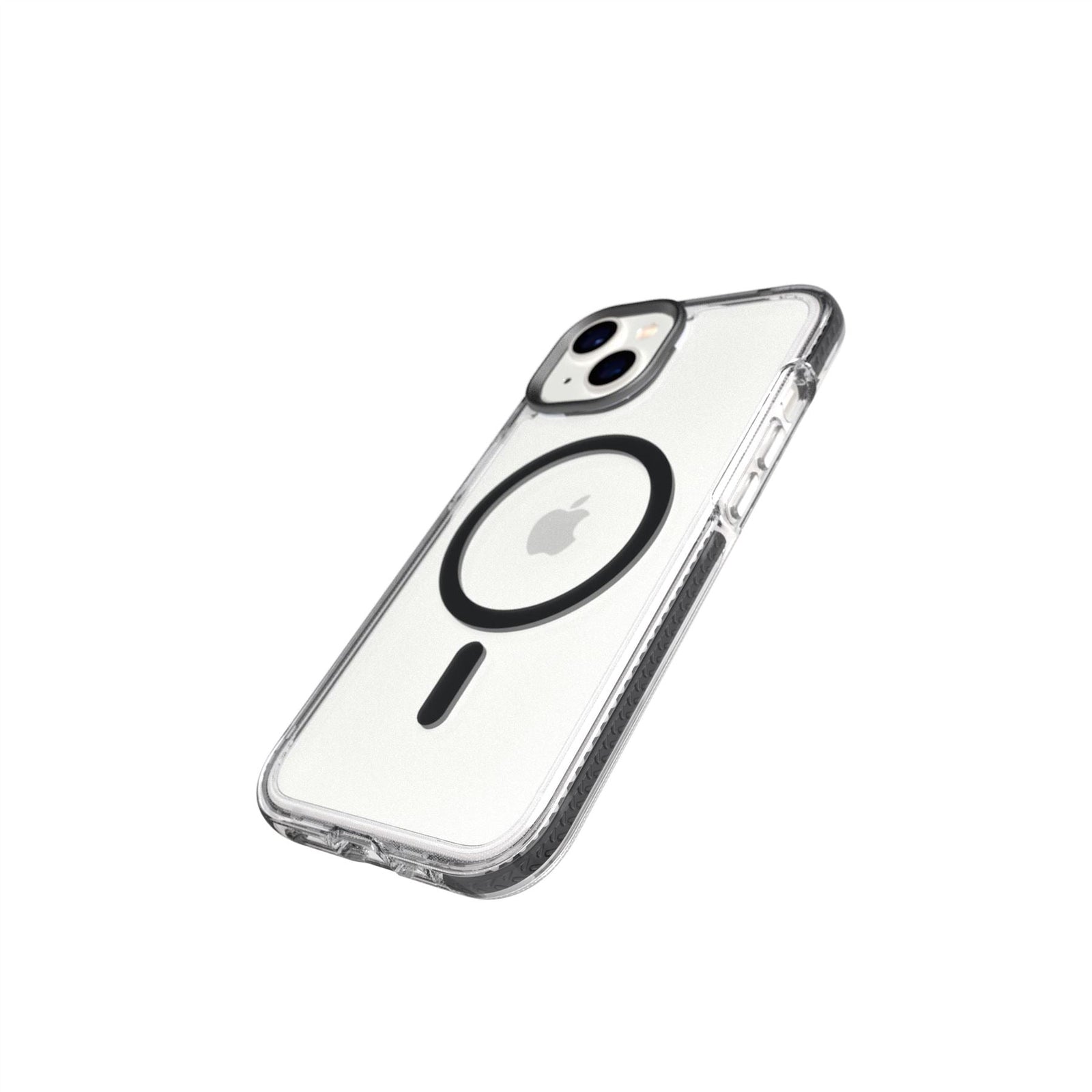 EvoCrystal - Apple iPhone 16e/14 Case MagSafe® Compatible - Graphite Black