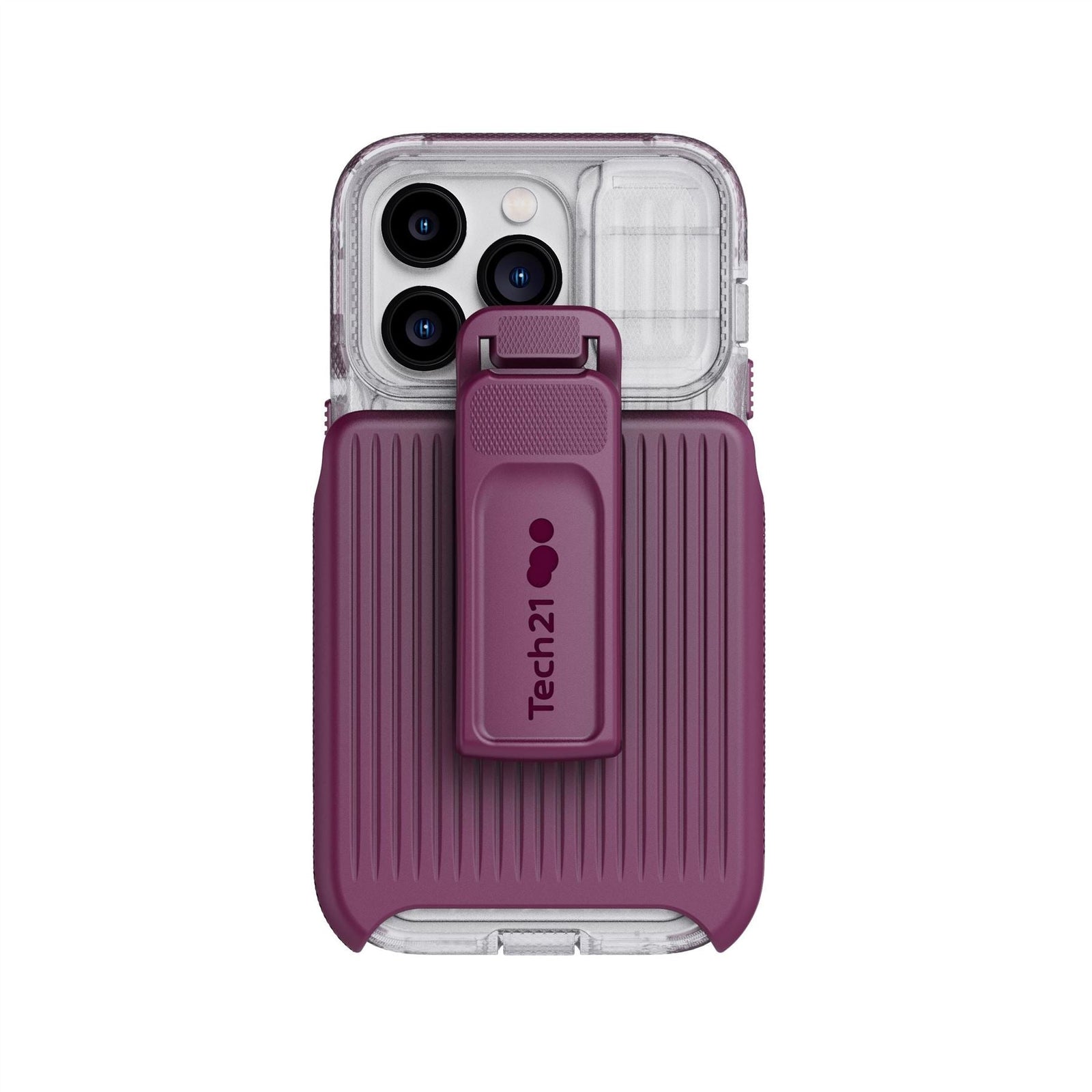 EvoMax - Apple iPhone 14 Pro Case MagSafe® Compatible - Frosted Purple