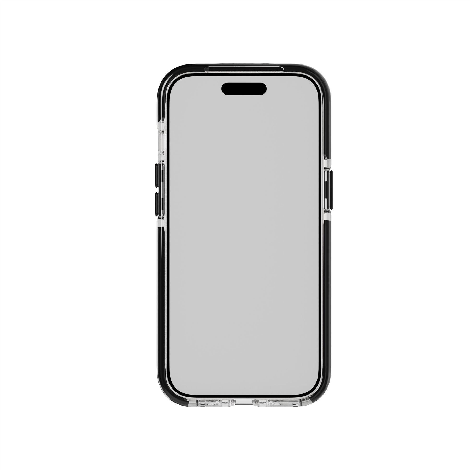 EvoCrystal Kick - Apple iPhone 16e/15 Case MagSafe® Compatible - Clear Black