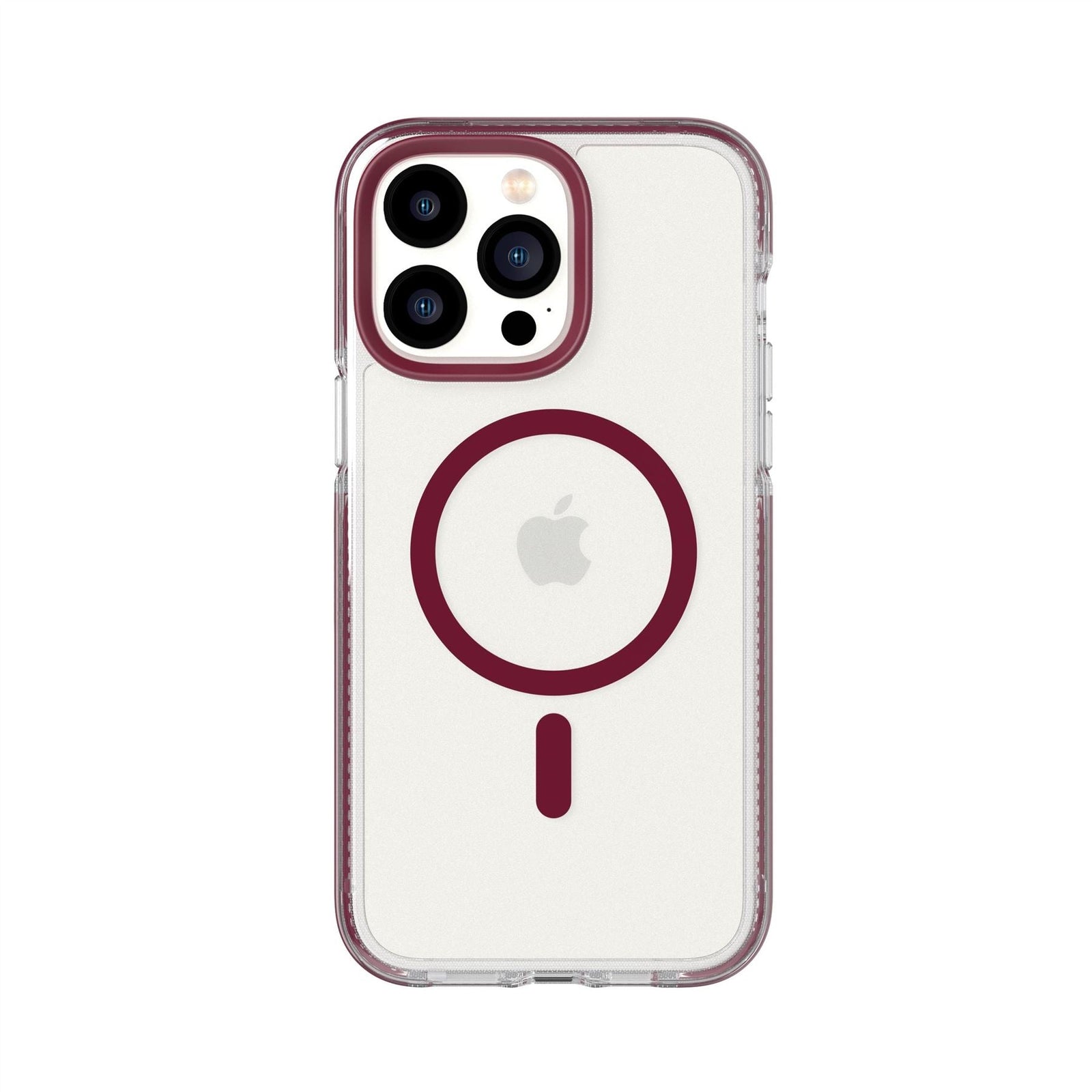 Evo Crystal - Apple iPhone 14 Pro Max Case MagSafe® Compatible - Burgundy