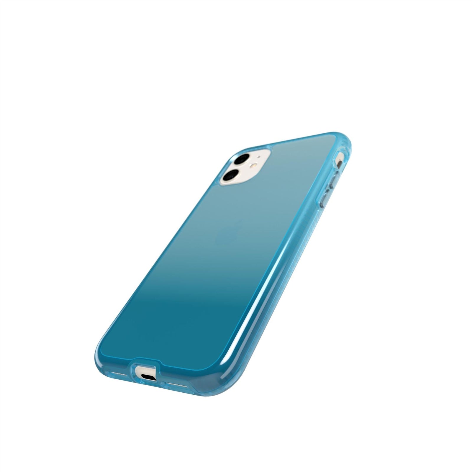 Pure Ombre - Apple iPhone 11 Case - Peppermint Blue
