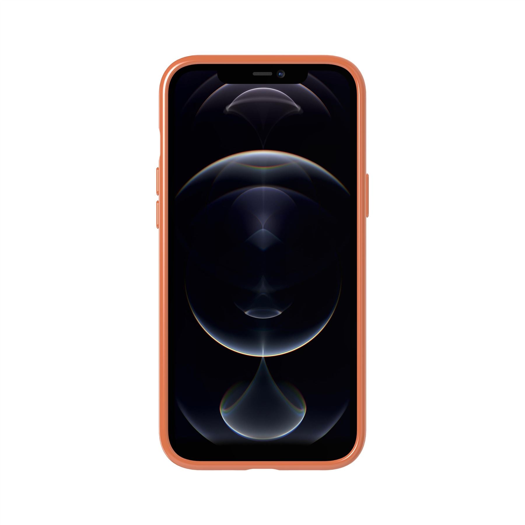 Evo Art  - Apple iPhone 12 Pro Max Case - Amber Orange