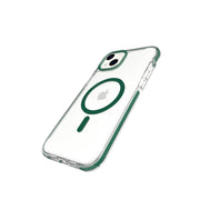 Evo Crystal - Apple iPhone 14 Plus Case MagSafe® Compatible - Moss Green