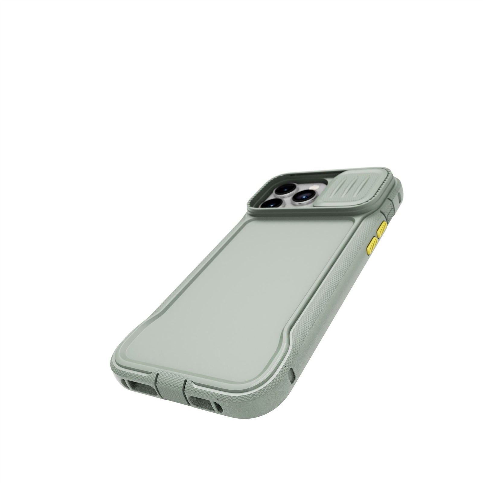 Evo Max - Apple iPhone 13 Pro Max Case with Holster - Khaki Grey