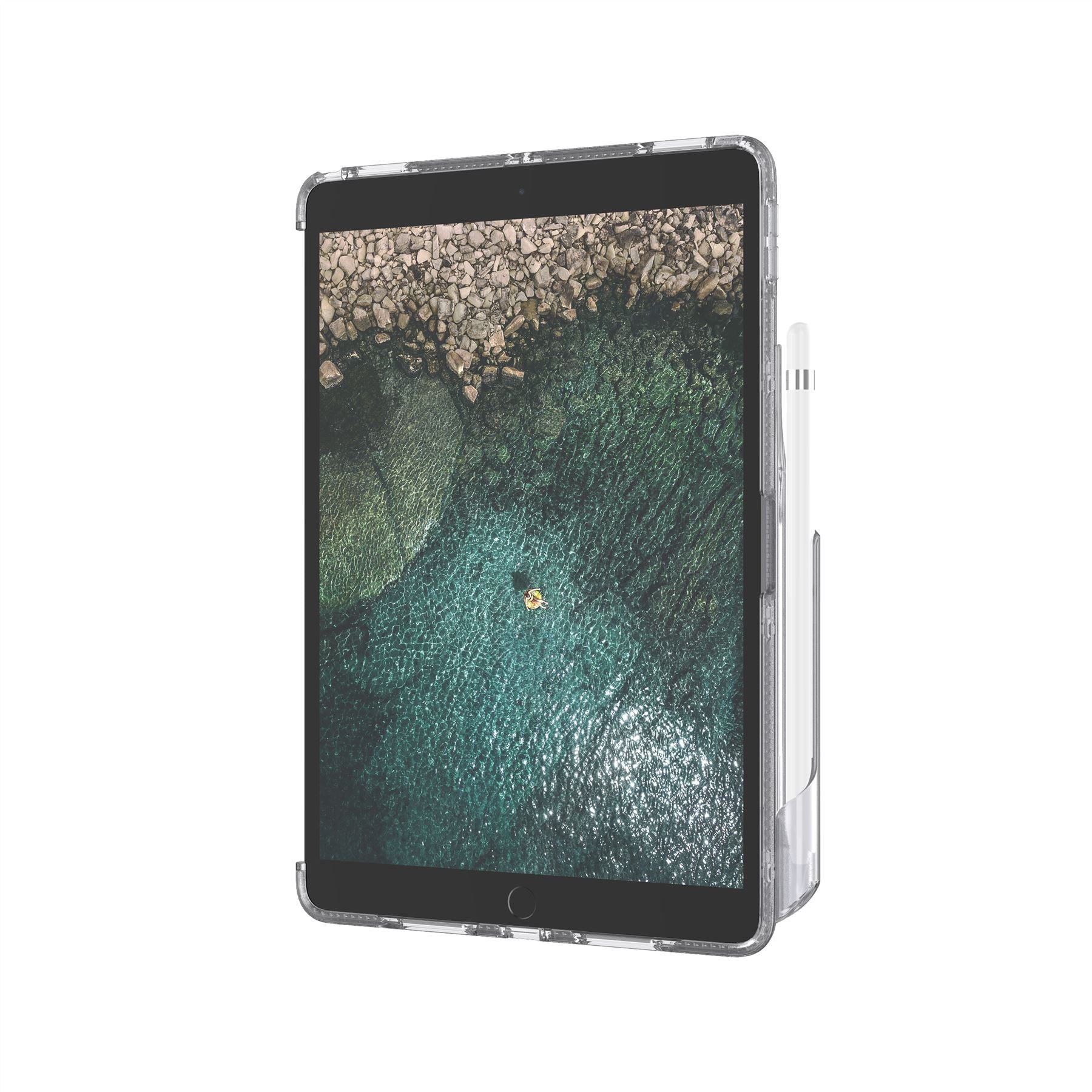 Impact Clear - Apple iPad Pro 10.5 with Pencil Holder - Clear