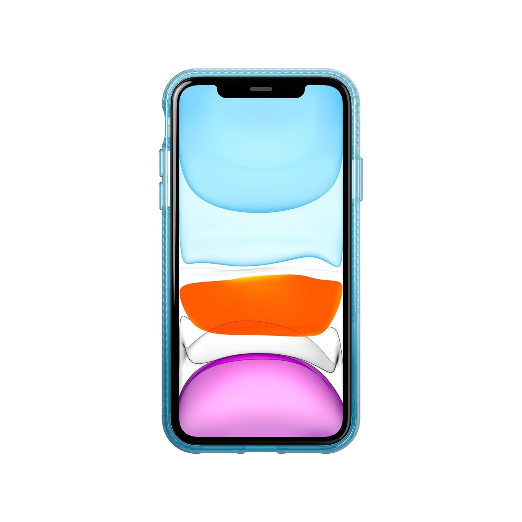 Pure Ombre - Apple iPhone 11 Case - Peppermint Blue