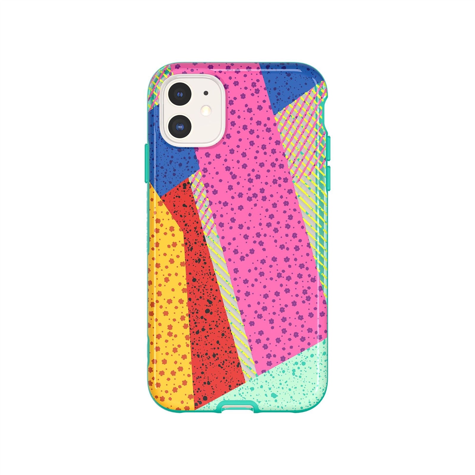 Playful Medley - Apple iPhone 11 Case - Mint