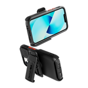Evo Max - Apple iPhone 13 Case with Holster - Off Black