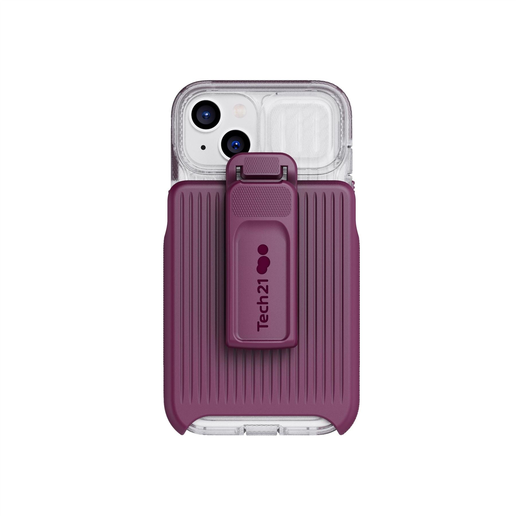 Evo Max - Apple iPhone 14 Case MagSafe® Compatible - Frosted Purple