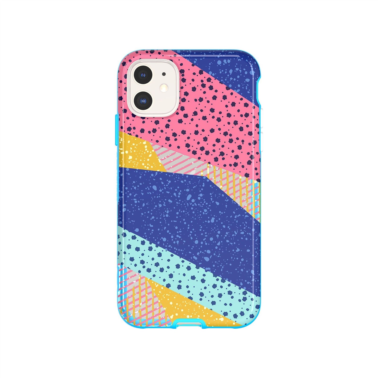 Playful Medley - Apple iPhone 11 Case - Playful Blue