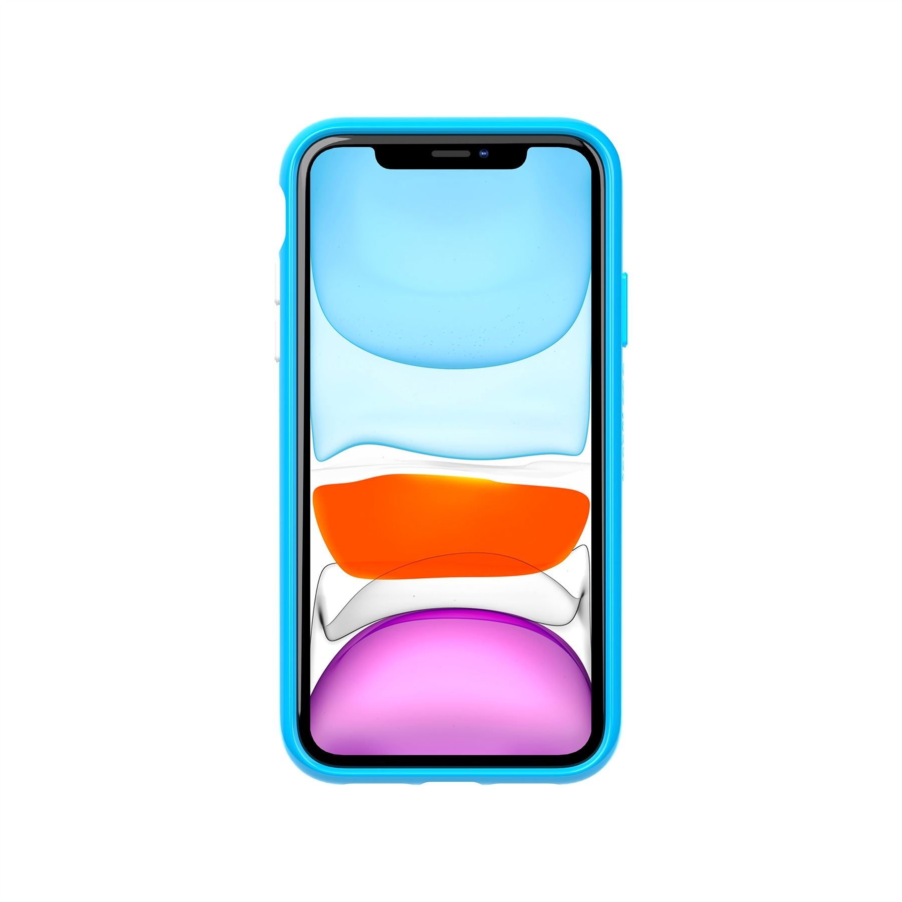 Playful Medley - Apple iPhone 11 Case - Playful Blue