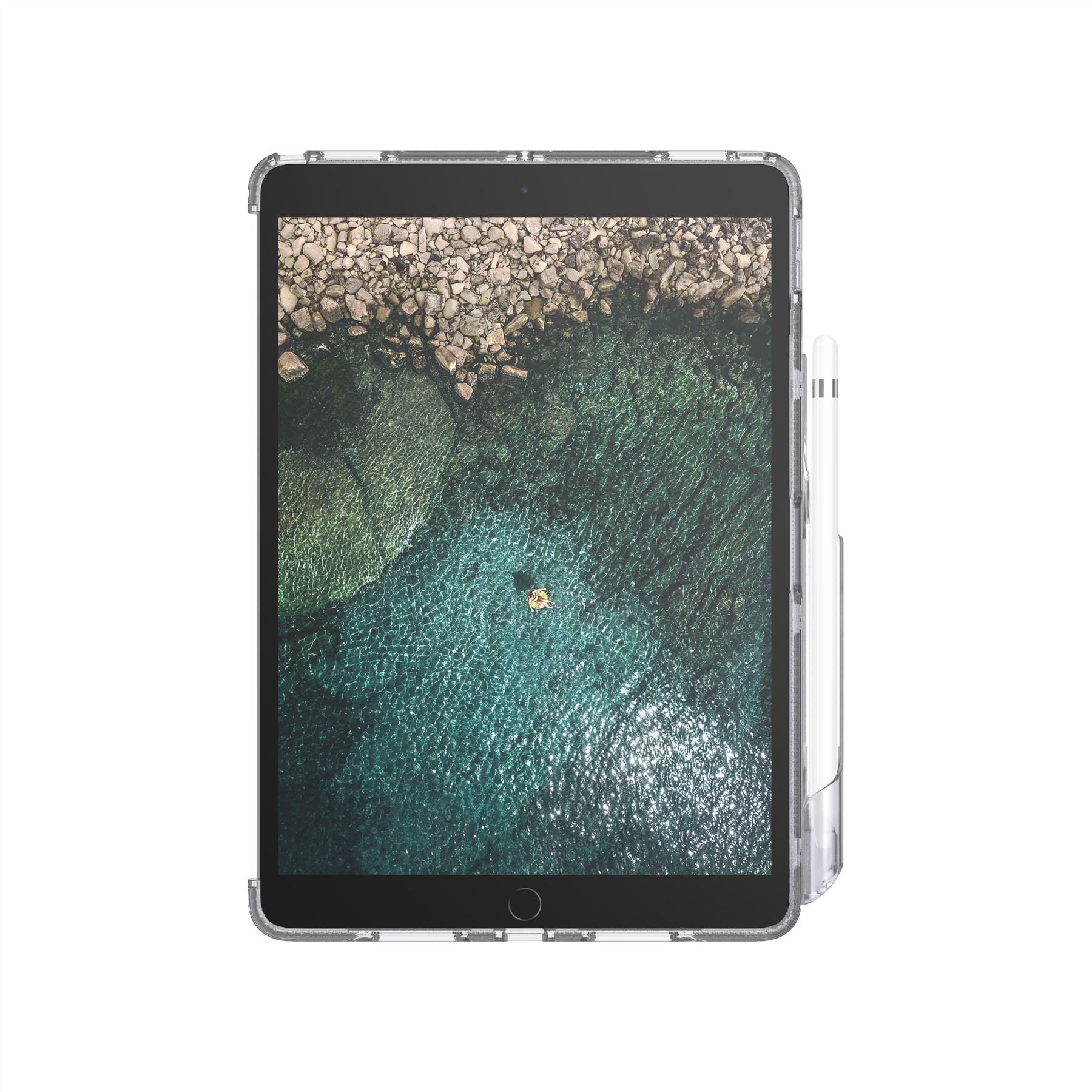 Impact Clear - Apple iPad Pro 10.5 with Pencil Holder - Clear